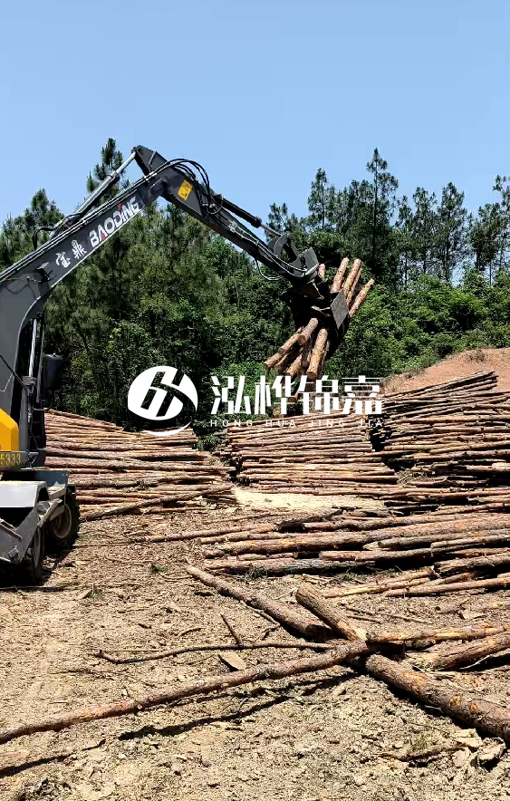 云南4米松木樁批發(fā)價(jià)格多少-4米小頭13-15直徑多少錢一根？