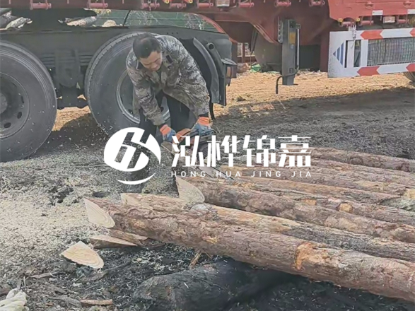 松木圓木價格大概多少一方-松木樁廠家按方可以賣嗎？