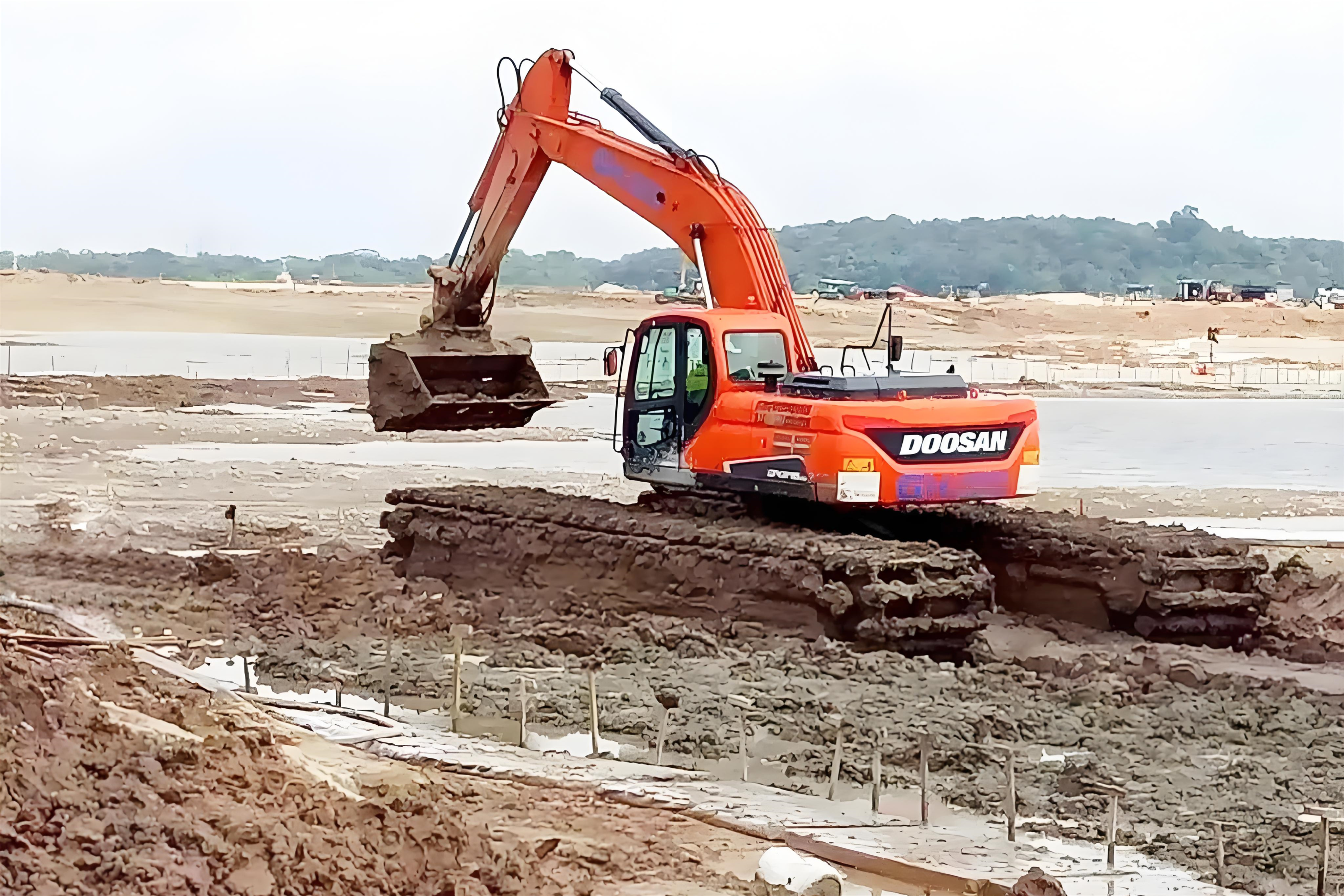 浙江臺州挖機(jī)清淤施工隊 - 挖機(jī)清淤時如何判斷淤泥承載力？