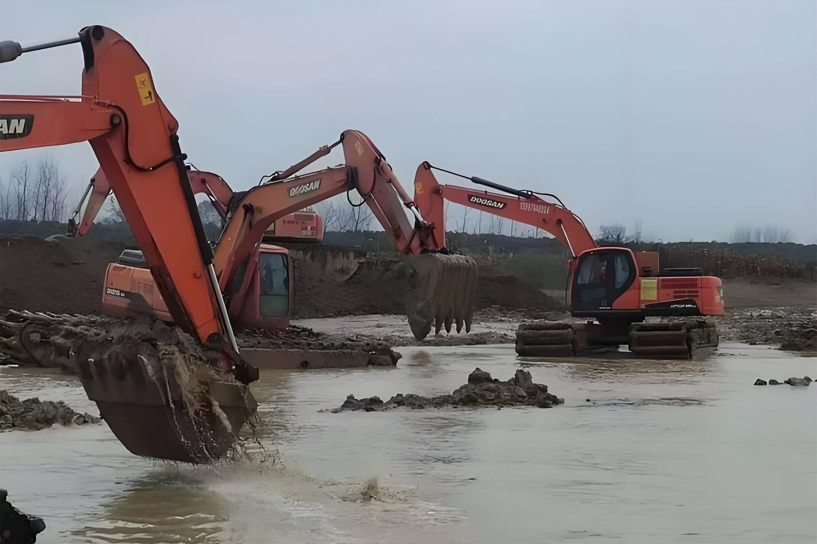上海徐匯區(qū)挖機(jī)清淤施工隊-挖機(jī)清淤的常見故障有哪些？