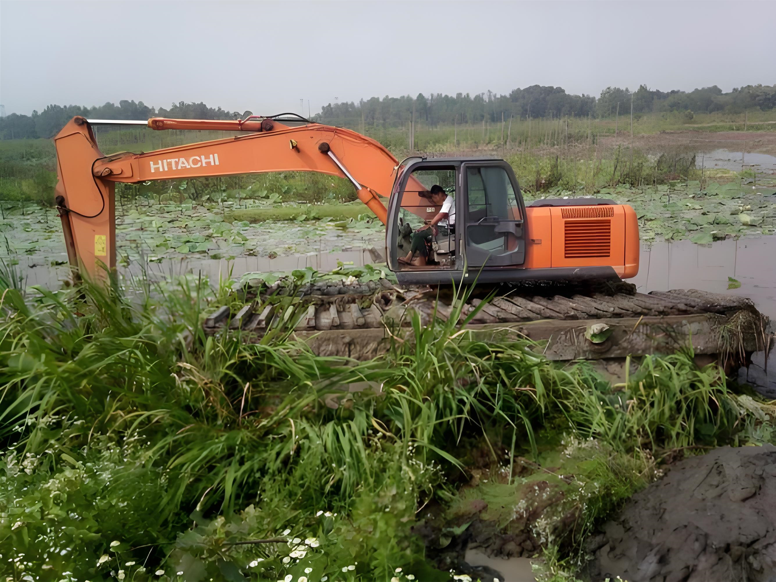 甘肅酒泉水上挖機(jī)清淤施工隊 - 挖機(jī)清淤的費(fèi)用怎么計算？