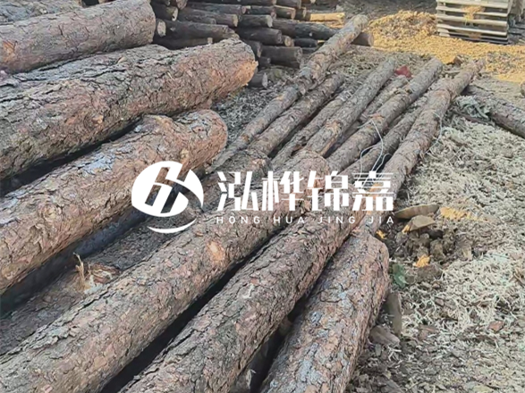 松木樁批發(fā)廠家泓樺錦嘉 - 松木樁在軟地基處理中效果好嗎？