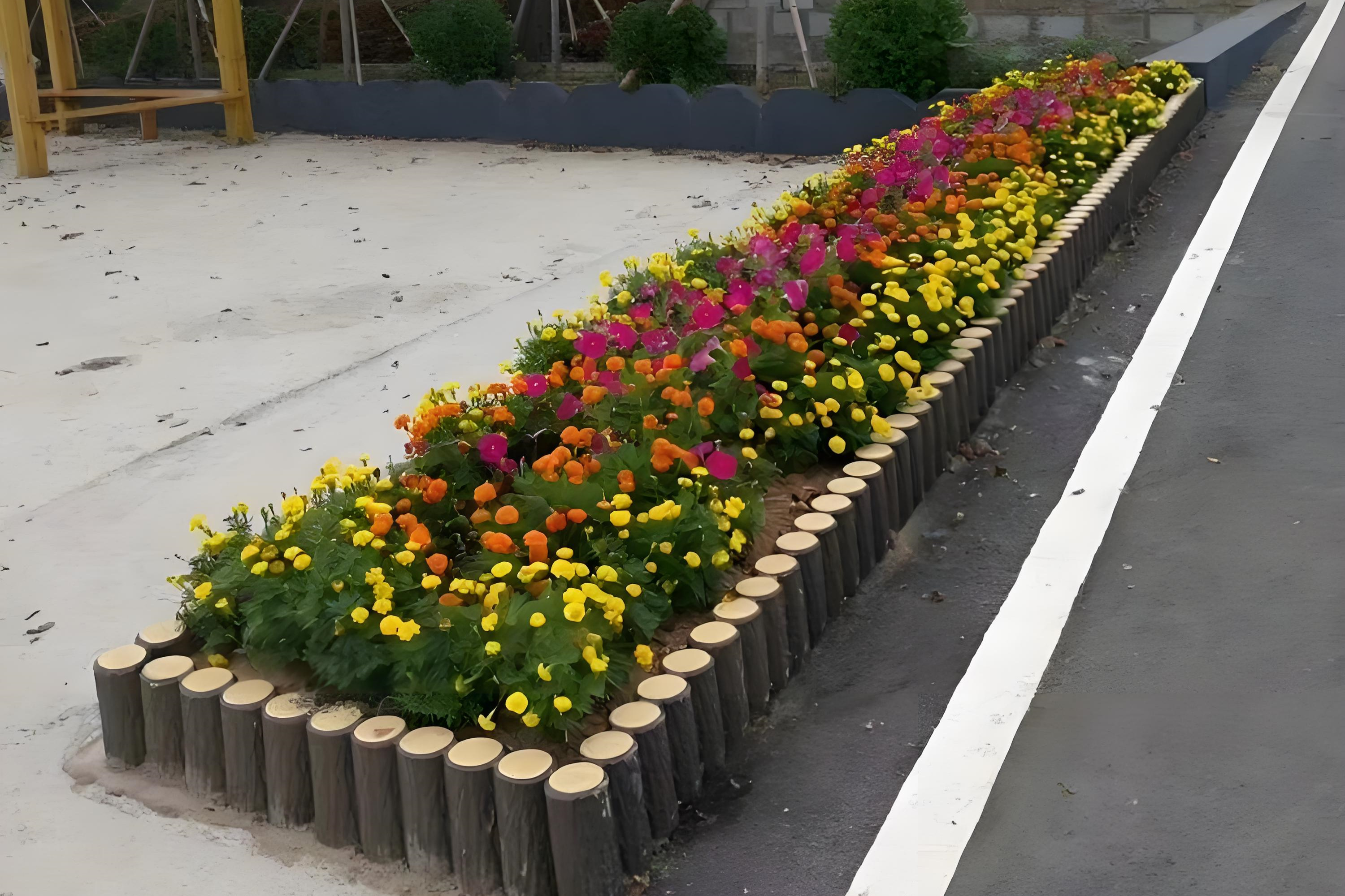 水泥仿木樁施工隊(duì)泓樺錦嘉 - 庭院打仿木樁選多大直徑合適？